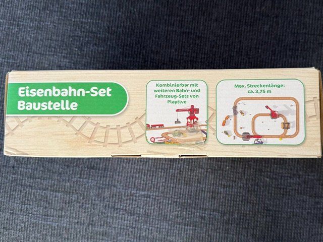 Giocattoli: Playtive Eisenbahn-Set - Baustelle, 68 Teile – Usato da Lostorf venduto da Nick1258 2