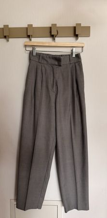 Pantalon gris élégant 34/36 H&M