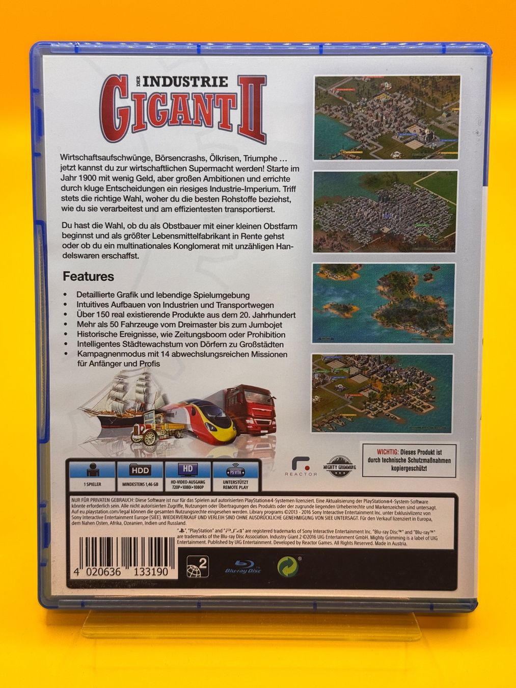 Sony Spiele: Industrie Gigant II - PS4 – Gebraucht aus Oberwil b. Zug von silver2024 1