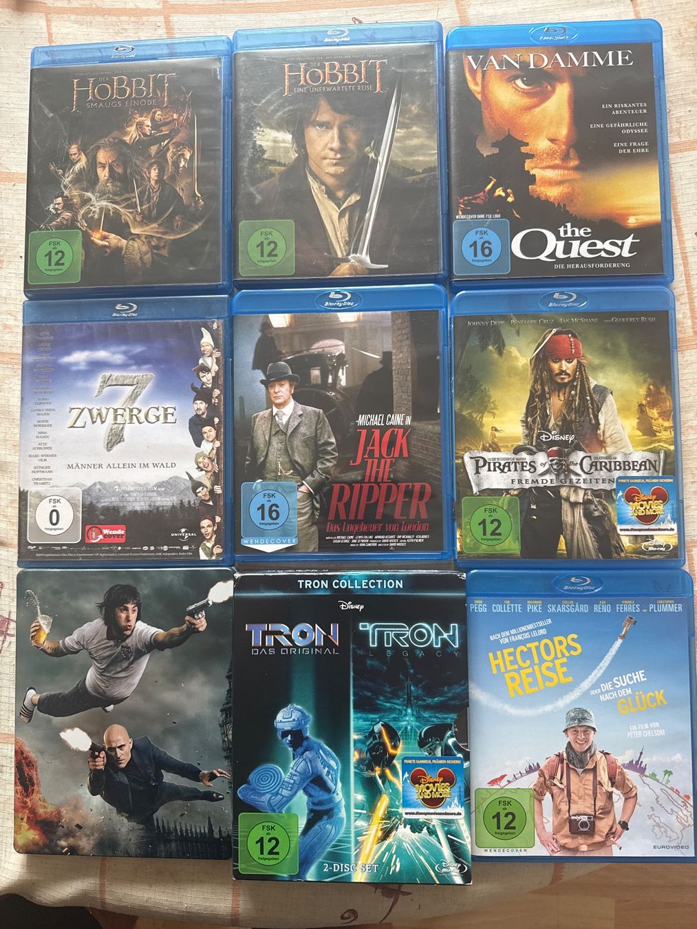 Tous les DVDs: 9 Blu-rays Filme Sammlung – D'occasion à Schaffhausen par D-MAC