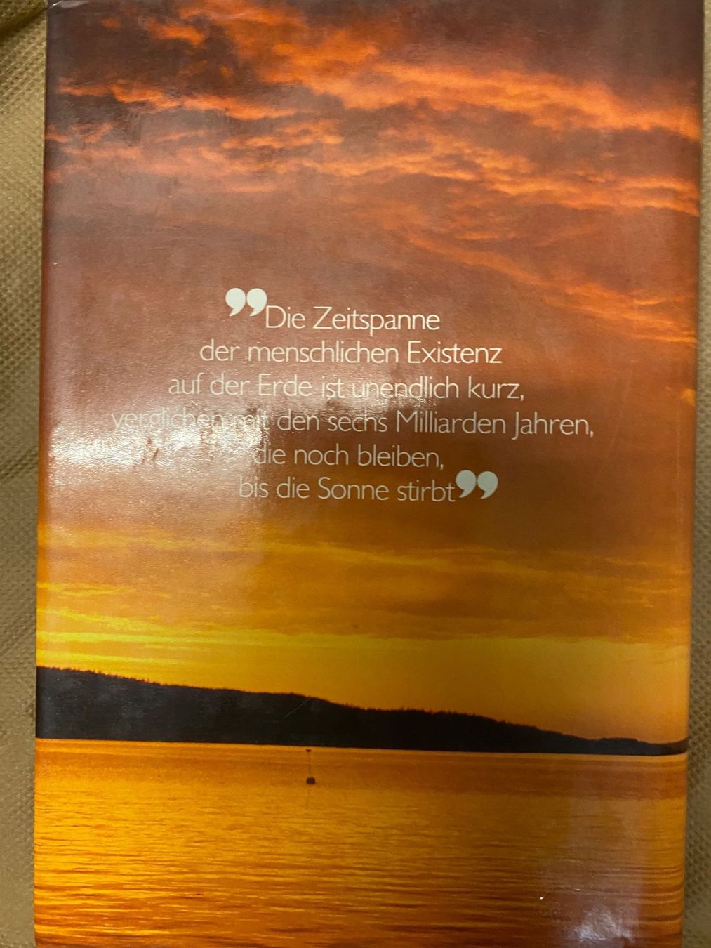 Libri: Bis die Sonne stirbt - Evolution Buch v. R. Jastrow – Usato da Lüchingen venduto da LIDB 1