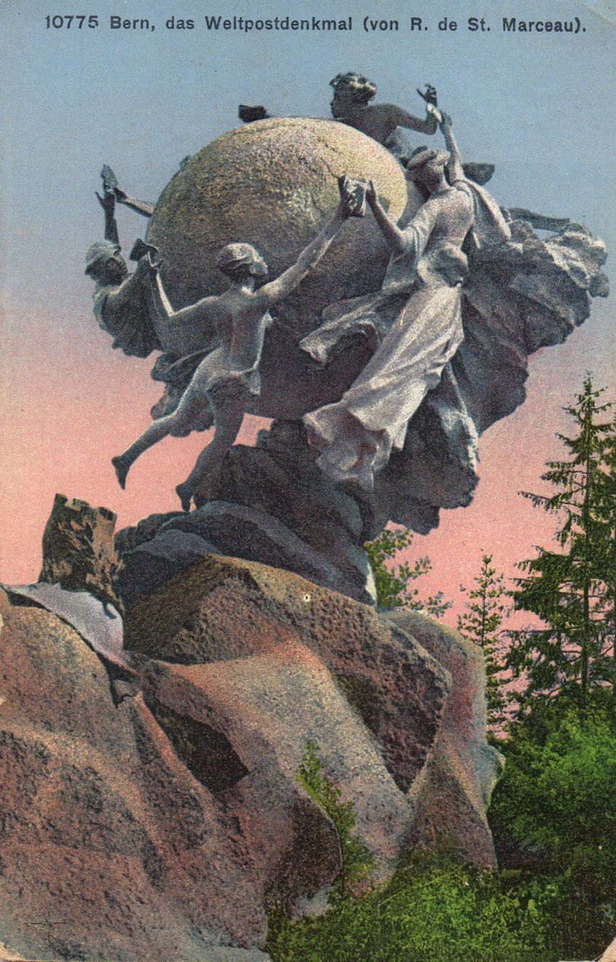 Ansichtskarten: Bern - Das Weltpostdenkmal – Neu (gemäss Beschreibung) aus Melano von pisonsdro