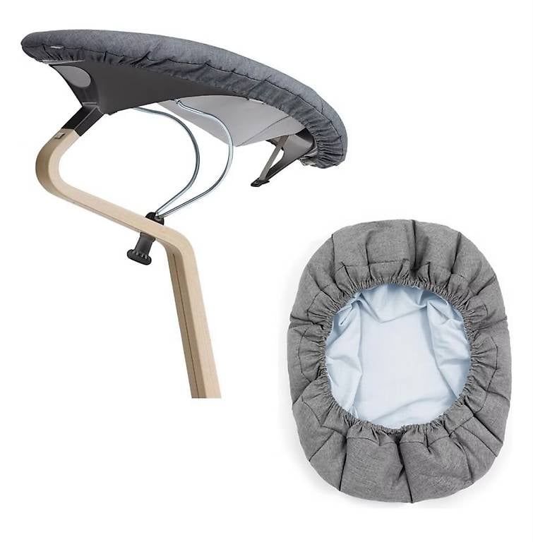 Hochstühle: Stokke Nomi Newborn Set grau/blau – Gebraucht aus Thun von MsChris