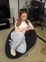 Sitting Point Sitzsack schwarz