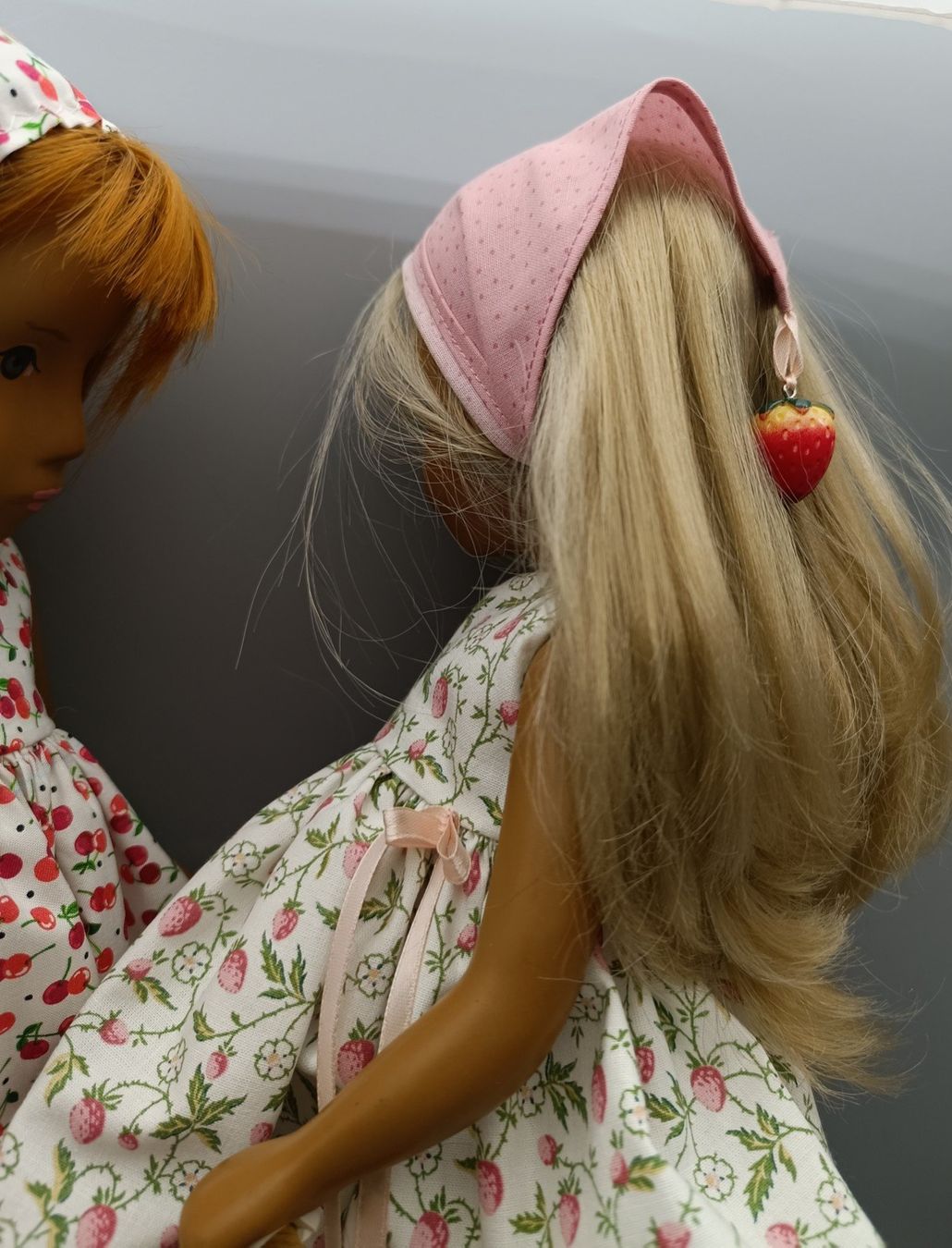 Bambole: Sasha Puppe Kleiderset Erdbeere – Nuovo (secondo la descrizione) da Witterswil venduto da Tapsy52 4