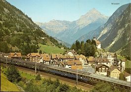 WASSEN mit Gotthardbahn