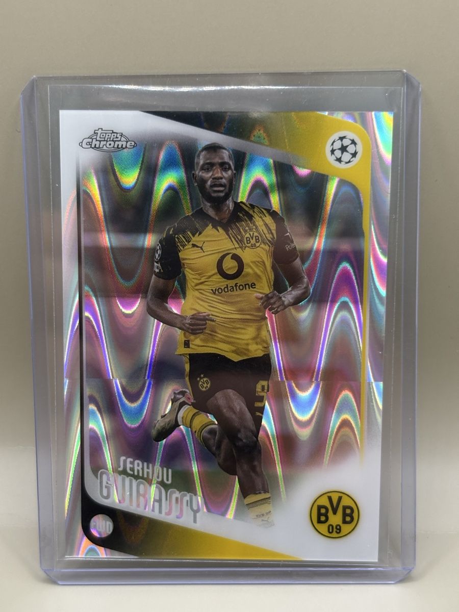 Topps Carte collezionabili: Topps Chrome UCC - Serhou Guirassy - Wave Refractor – Nuovo (secondo la descrizione) da Oberbuchsiten venduto da Bananefrappe93