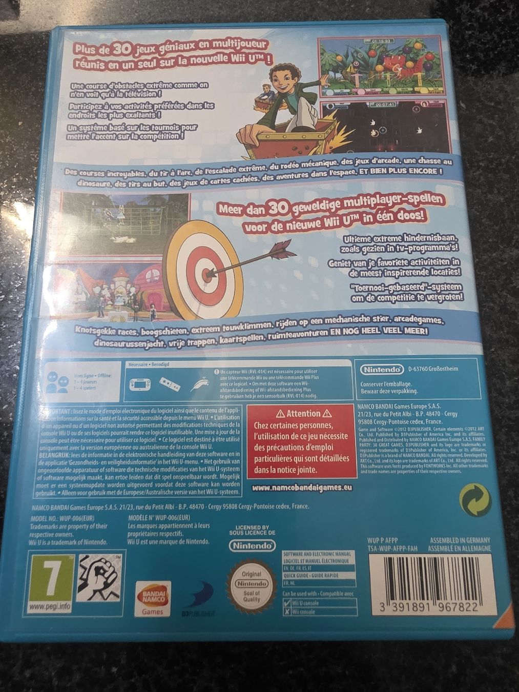 Giochi: 30 Great Games Wii U  – Usato da Chavornay venduto da Crash37 2