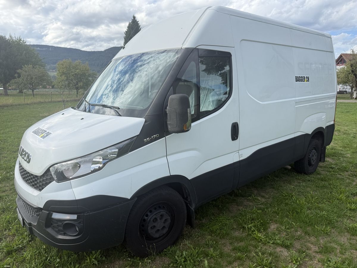 Iveco Nutzfahrzeuge: Iveco 35S17 V Daily ab MFK – Gebraucht aus Niederbipp von baggerch 6