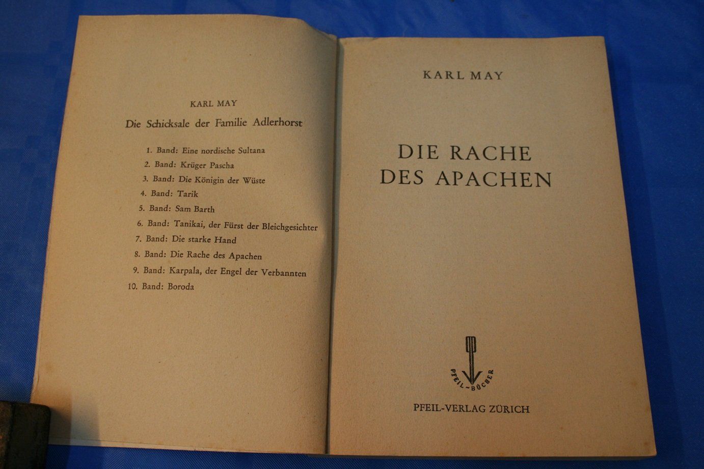 Libri: Karl May "Die Rache des Apachen" – Usato da Wettingen venduto da zibi137 1