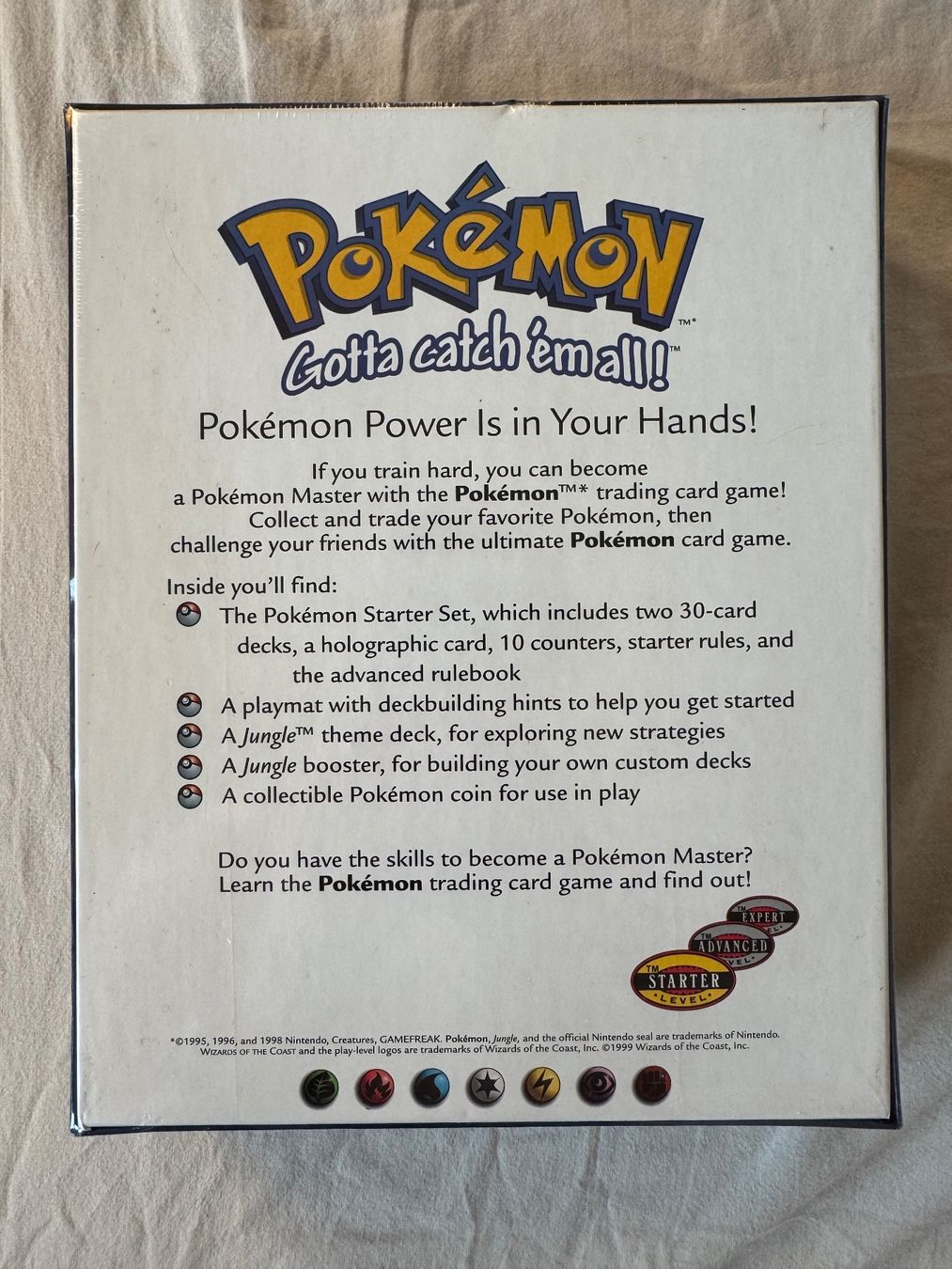 Pokémon Carte collezionabili: Pokemon Base Set Starter Gift Box SEALED WOTC 1999 Original – Nuovo e nell'imballaggio originale da Cologny venduto da taigastar 1