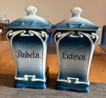 Antike Steingut Vorratsbehälter