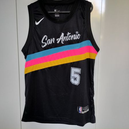 NBA SAN ANTONIO SPURS Jersey // #5 MURRAY // Gr M