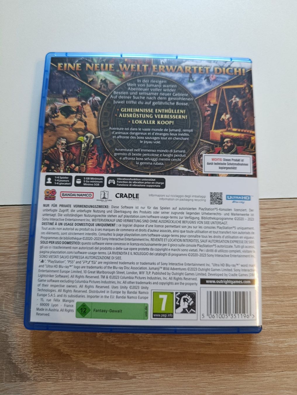 Spiele: Jumanji Wild adventures – Neu und originalverpackt aus Ostermundigen von kit_dh6z 1