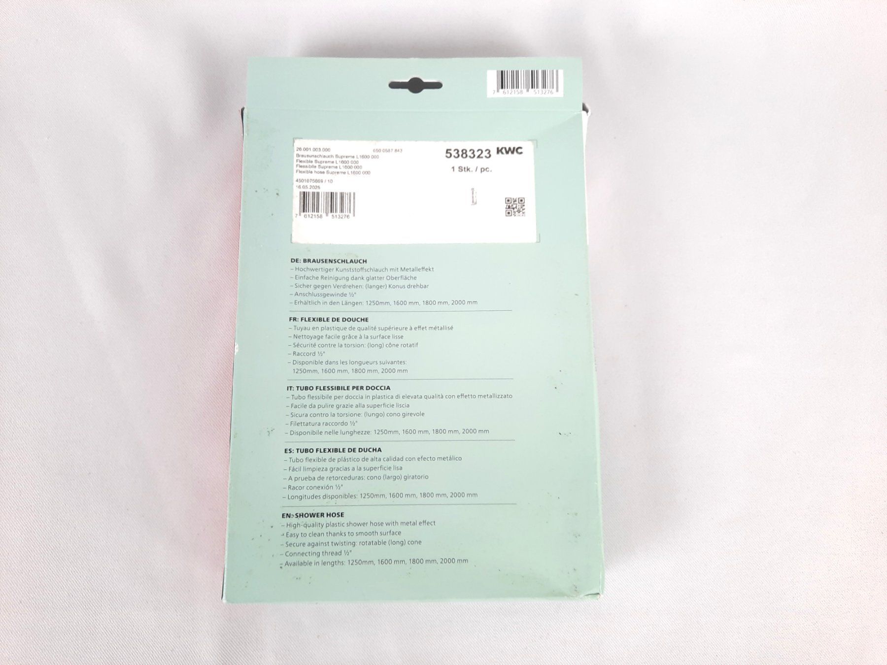 Altro per Bagno & Cucina: KWC-Duschbrauseschlauch 160 cm – Nuovo (secondo la descrizione) da Beinwil am See venduto da Restwert_Beinwil 3