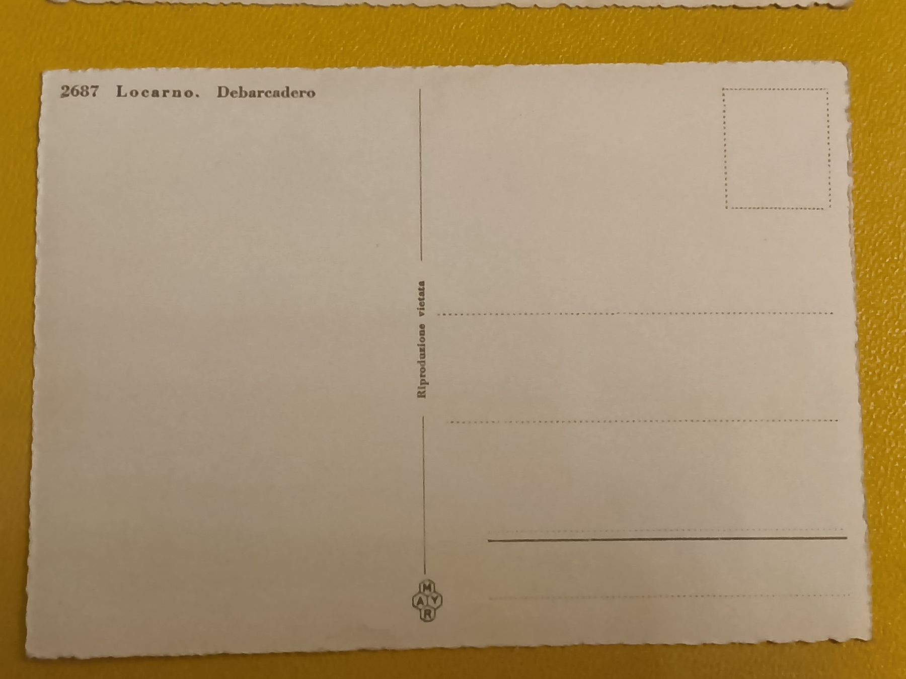 Cartoline postali: 2er Set Ansichtskarten Brissago und Locarno – Usato da Hallau venduto da histoiremerveilleuse 2
