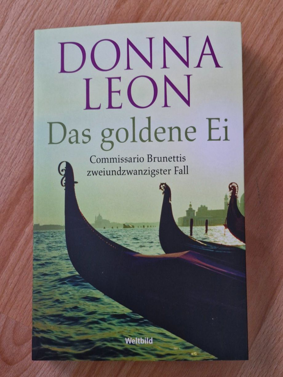 Libri: Donna Leon - Das goldene Ei – Usato da Oberbüren venduto da Eisenherz1900