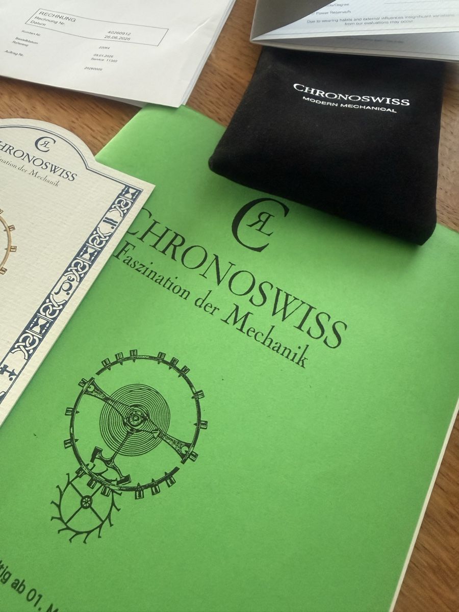 Chronoswiss Orologi: Chronoswiss Timemaster D – Usato da Staufen venduto da Brian63 6