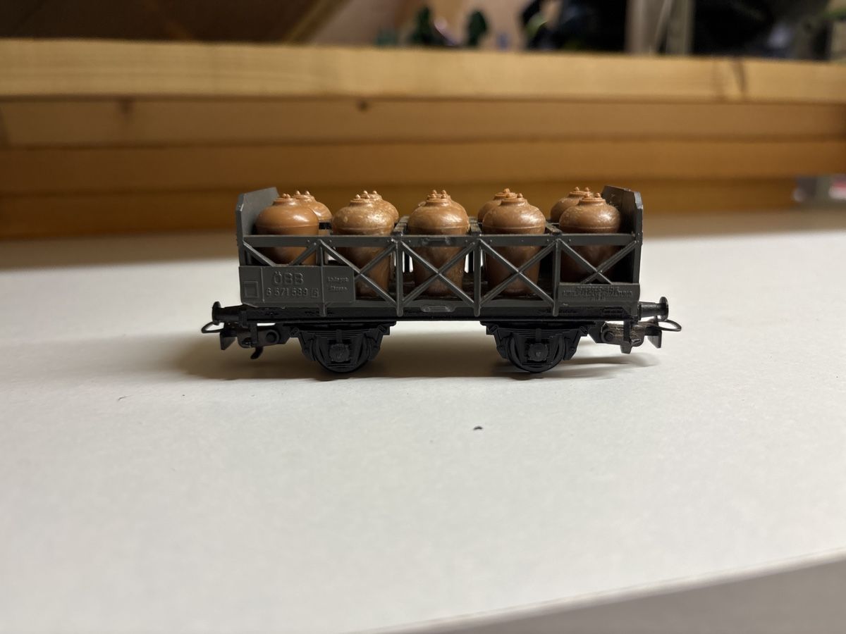 Kleinbahn Modellini di ferrovie: Kleinbahn 334 Säuretopfwagen – Usato da Rothenburg venduto da Vanzonk 2