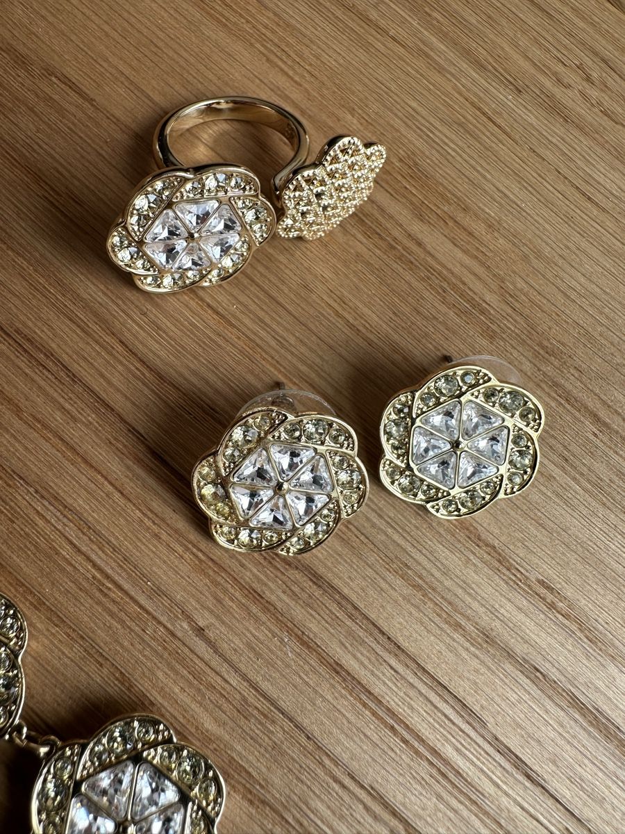 Swarovski Altri gioielli: Wunderschönes Atelier Swarovski Set (Ring Gr 52) – Nuovo (secondo la descrizione) da Bonstetten venduto da sbischof 2