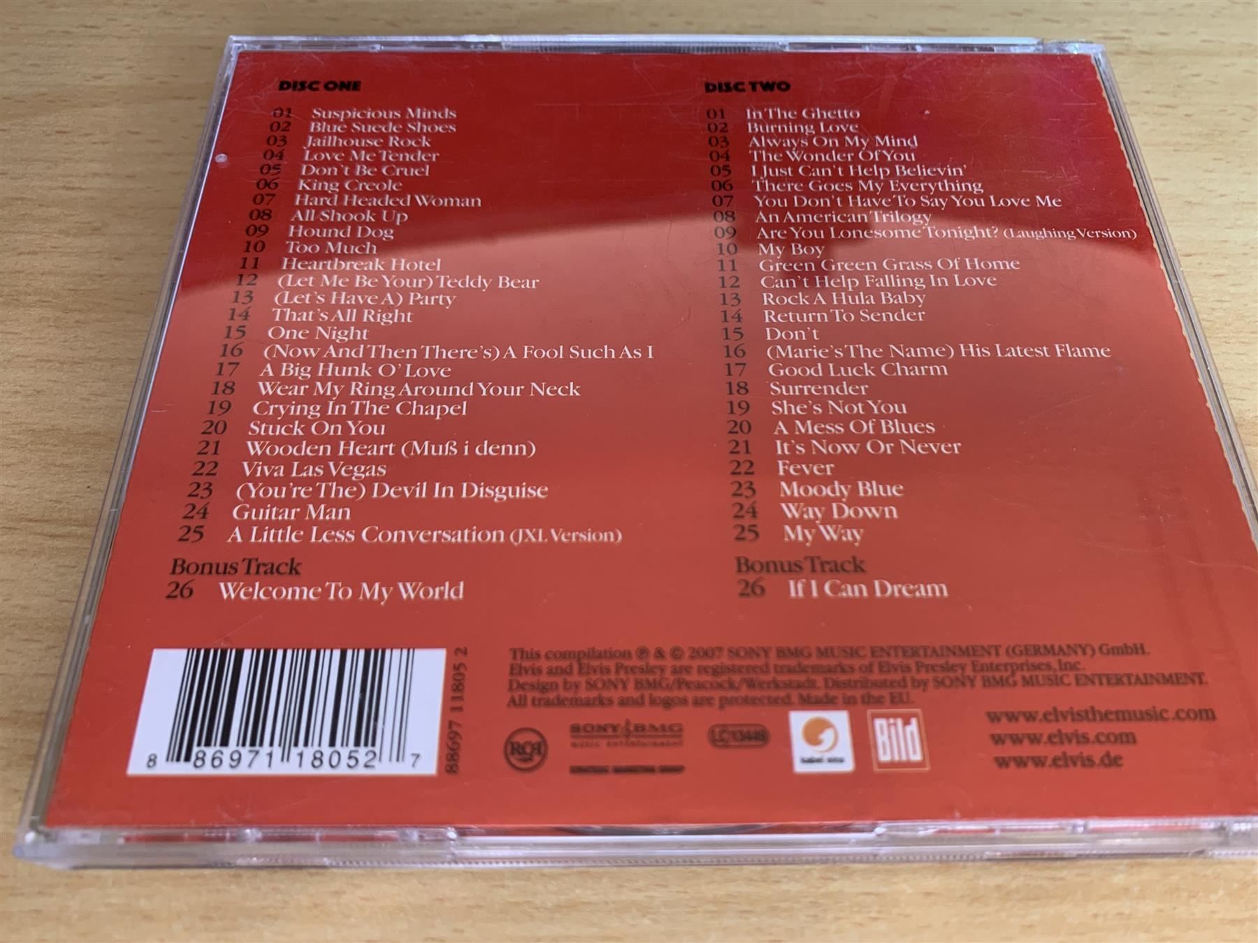 CD: Elvis Presley – The King - Seine - 2 CD – Usato da Rikon im Tösstal venduto da Alpenmutz 1