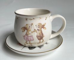 Tee/Kaffee-Tasse und Untertasse*SET*ROSENTHAL & BOLTZE*****