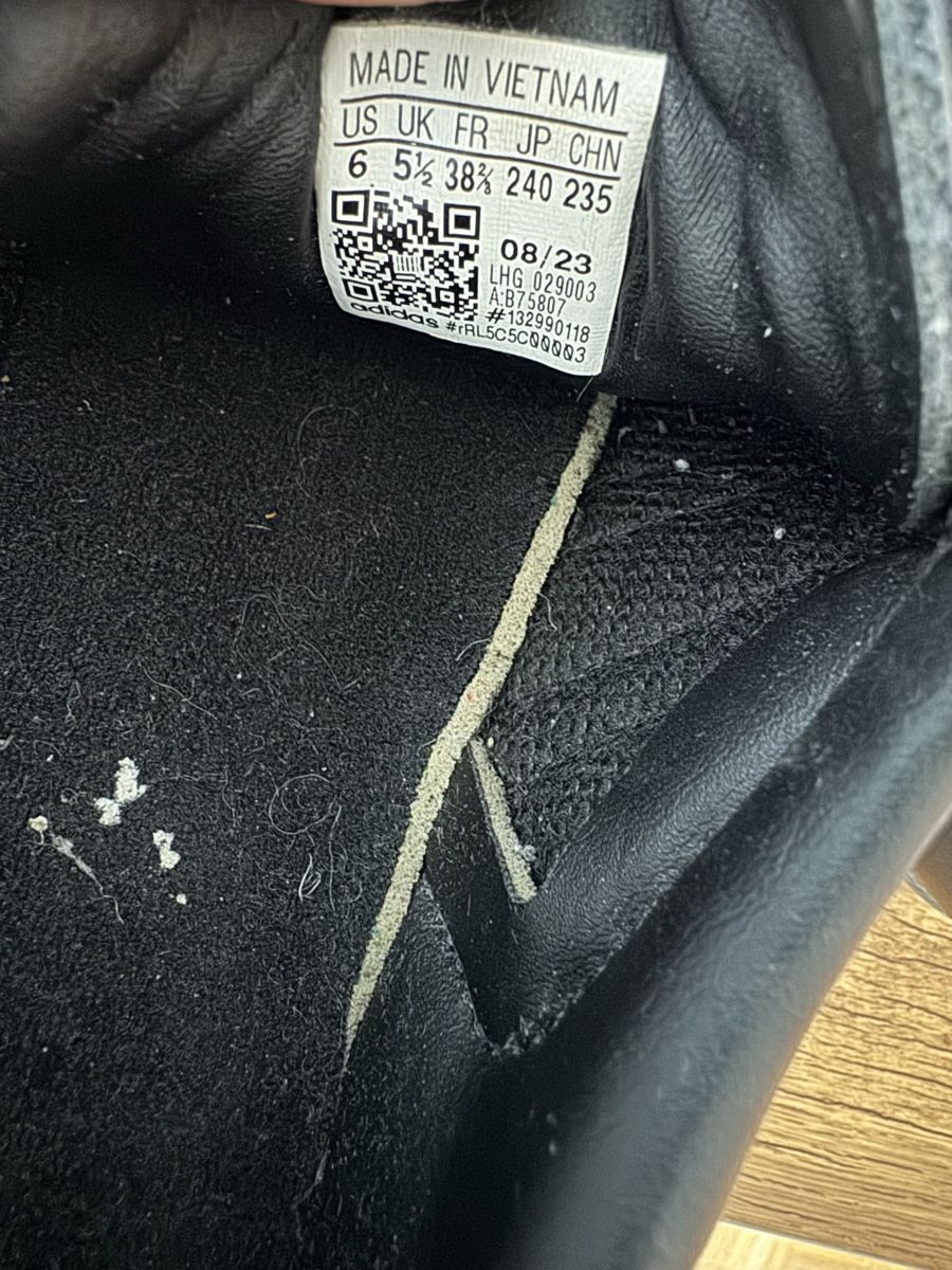 Adidas Scarpe da donna: Baskets Adidas Samba Noires T. 38 2/3 – Usato da Brügg BE venduto da Goob 6