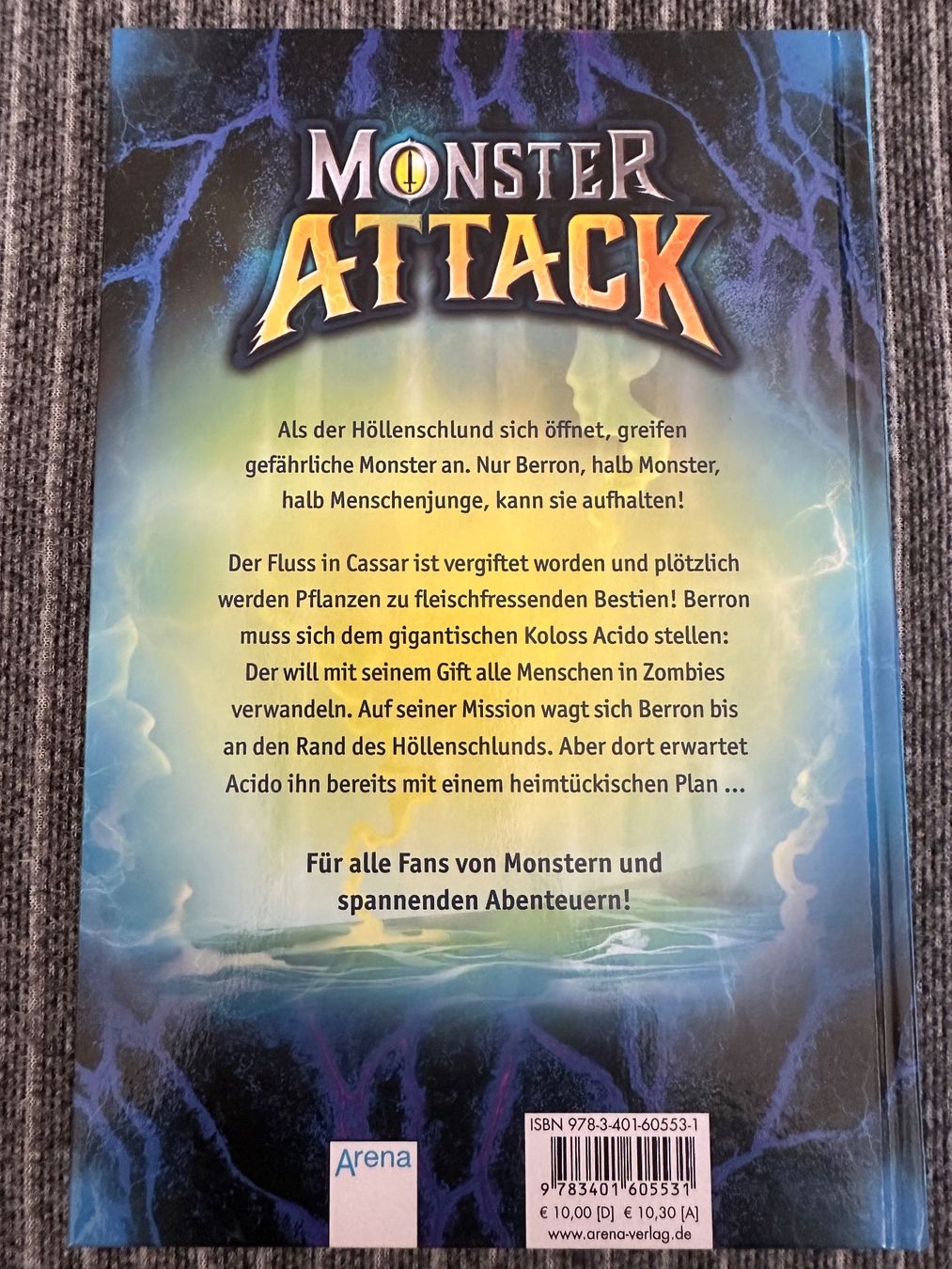Libri: Monster Attack - 'Schleim des Grauens' (Band 2) – Nuovo (secondo la descrizione) da Dierikon venduto da Butcherboy 1