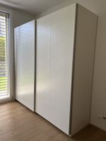 White IKEA PAX Sliding Door Wardrobe