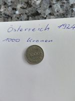 Österreich 1000 Kronen 1924, Republik Österreich Münze!
