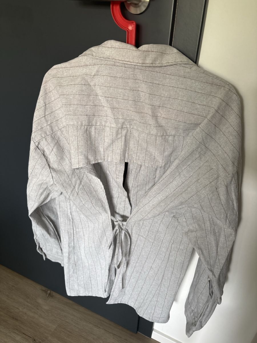 Camicette: Chemise Athiral rayée grise taille L – Nuovo (secondo la descrizione) da Delémont venduto da Ma_LoU.01 1