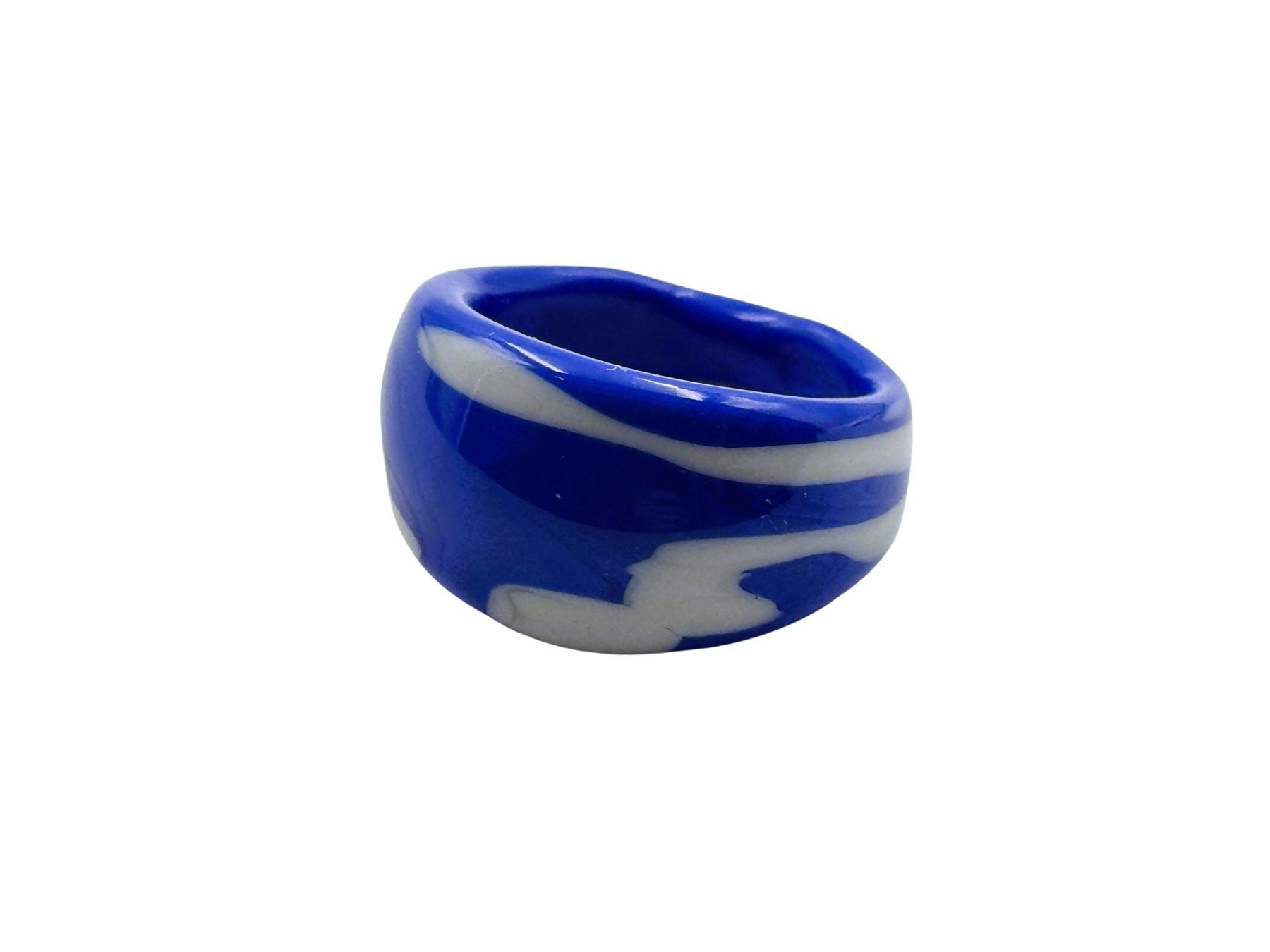 Murano Anelli: Ring Murano Glas G 54 Breite 12mm – Nuovo e nell'imballaggio originale da Oberkulm venduto da Murano-Schmuck 1