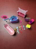 Puppenmöbel Set, Miniatur-Badezimmer, jetzt spielen!