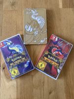 Pokémon Purpur und Karmesin Switch mit Steelbook Set