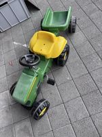 John Deere Trettraktor mit Anhänger gebrauchter Zustand