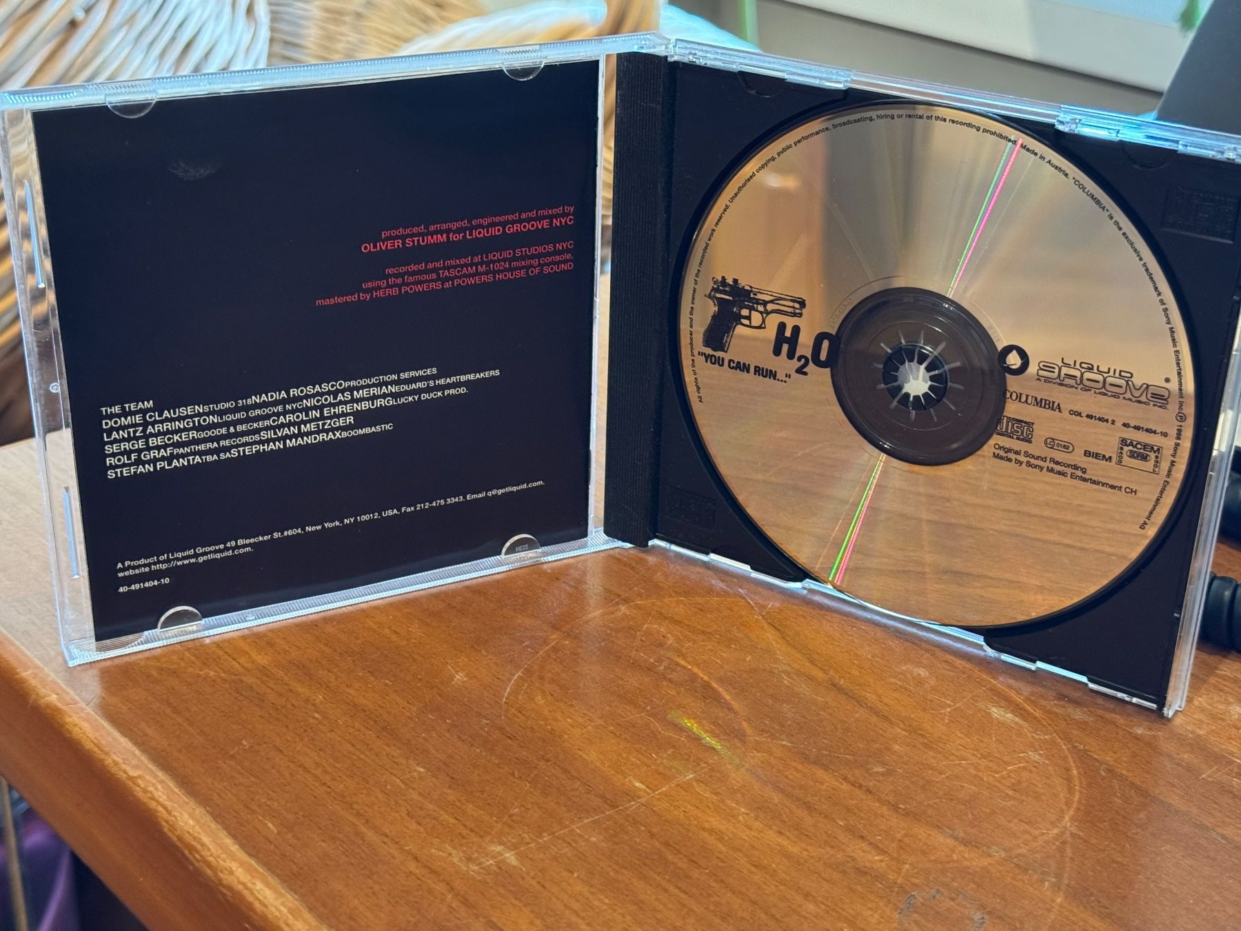 CD: H₂O - You Can Run - HG42C – Usato da Küsnacht ZH venduto da swisssales.net 2