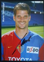 Original Autogrammkarte von Mario Cantaluppi / FC Basel