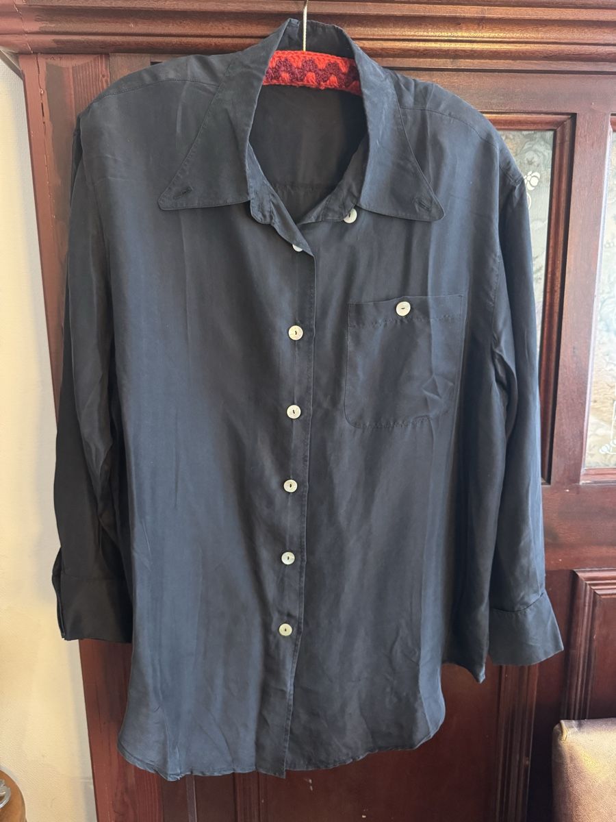 Camicette: Vintage 100% Seidenbluse – Usato da Obfelden venduto da cesarina10 8