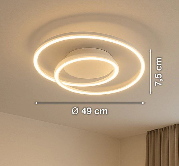 Lustres & lampes de plafonds: LED-Deckenlampe HOLY Dimmbar – D'occasion à Horgen par may_s6tc 1