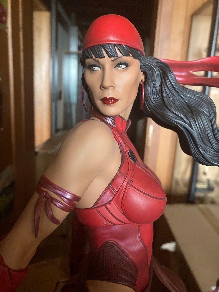 Marvel Statuette: Sideshow Elektra 1/4 Statue – Usato da Tafers venduto da tobib_23 1