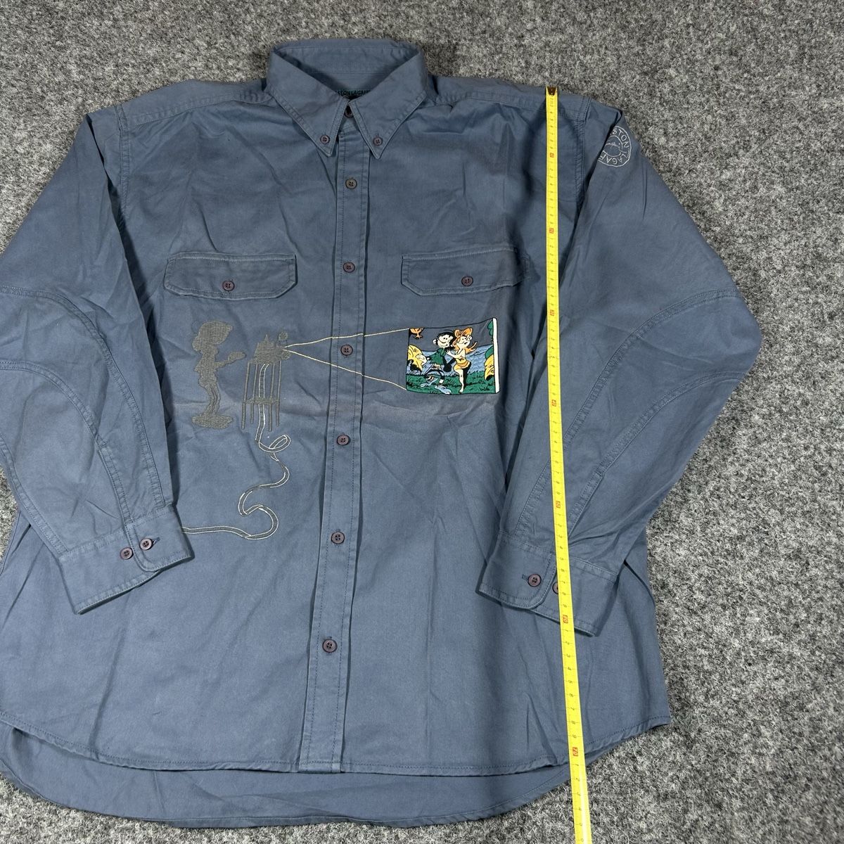 Camicie: 90s Gaston la gaffe shirt – Usato da La Sagne NE venduto da Matlasape 4