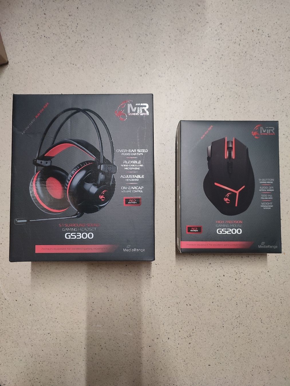 Maus: PC Gamer Headset und Gamer Mouse – Neu und originalverpackt aus Waltenschwil von Bodensee84