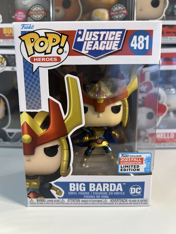 Funko Pop! Justice League : Big Barda - Édition Limitée Fall Convention 2023 - NEUF