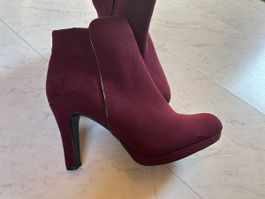 Stiefeletten Jenny Fairy Bordeaux Grösse 38 -wie neu- 