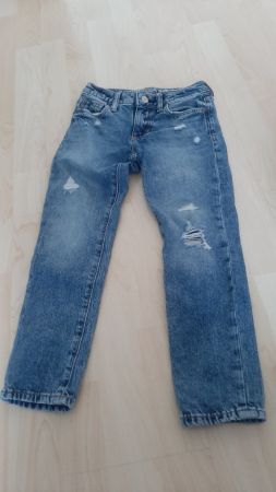 K..12 R) GAP Kinder Jeanshose Mädchen Gr. 5 / ca 110