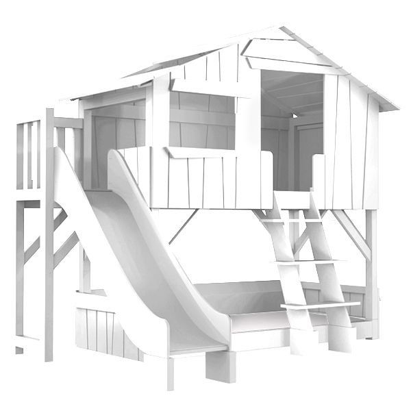 Letti: Lit cabane superposé avec toboggan plateforme – Usato da Cologny venduto da suz_xm2l 4