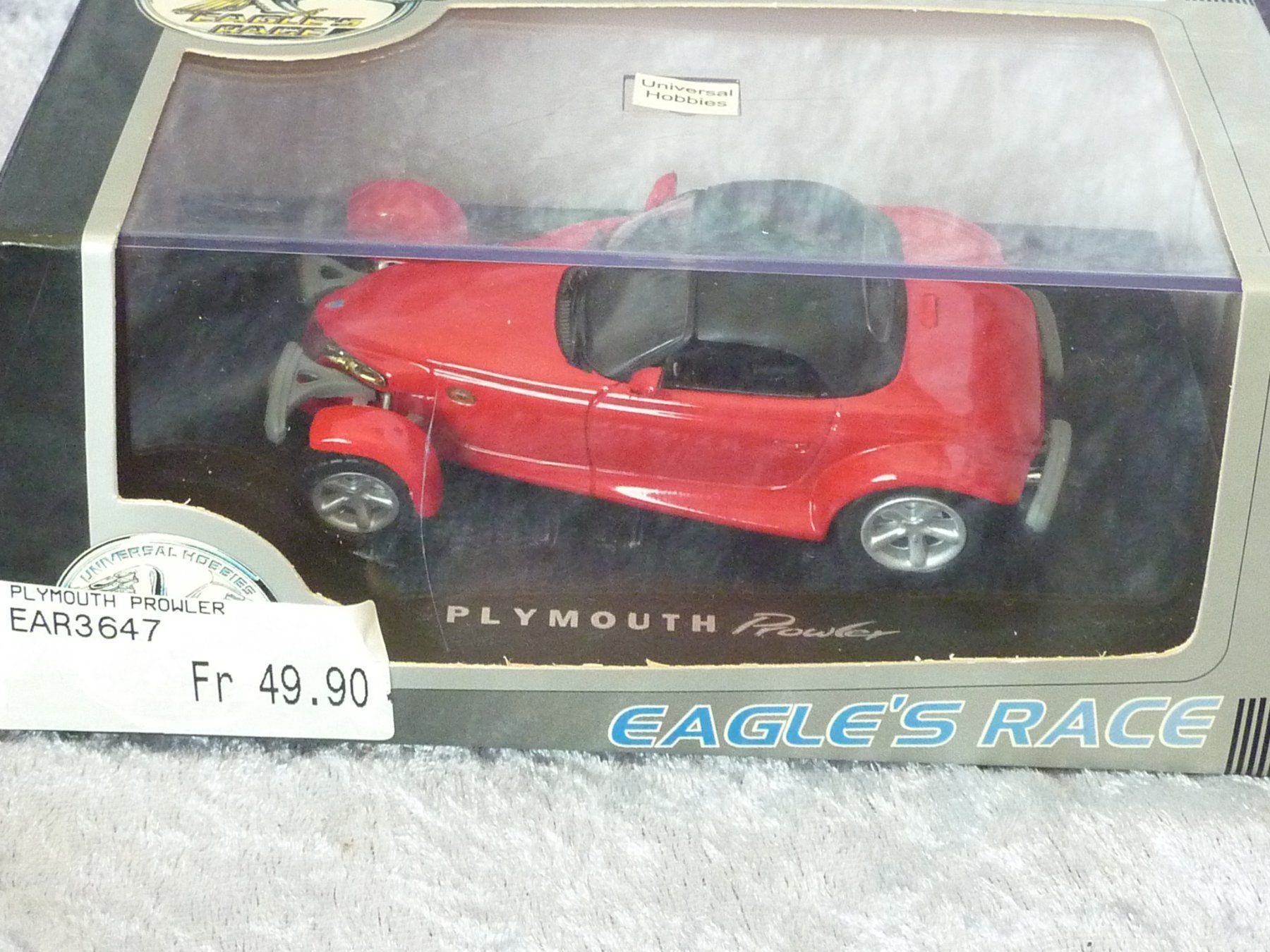 Dodge Modellini d'auto: Plymouth Prowler red  1:43 – Nuovo e nell'imballaggio originale da Dürrenäsch venduto da modellautos4you 3