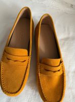 Loafer The Flexx Suede, Senfgelb, Grösse 37.5, neuwertig