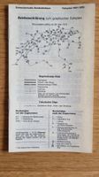 Fahrplan 1971-1973 SBB Zeichenerklärung guter Zustand