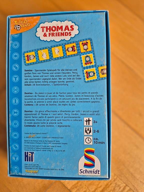 Giochi: Domino "Thomas und seine Freunde" – Usato da Hefenhofen venduto da awbeat 1
